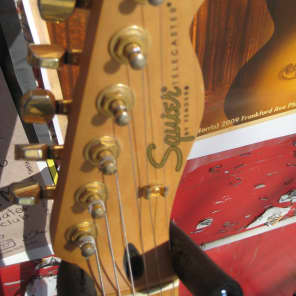 Fender Squier Telecaster Thinline 1997 Cherry Stain image 4
