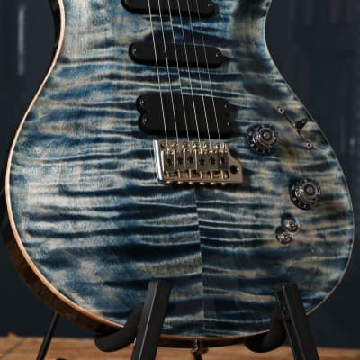 PRS 509 With Pattern Regular Neck Electric Guitar Faded Whale Blue(serial- 4168) image 4