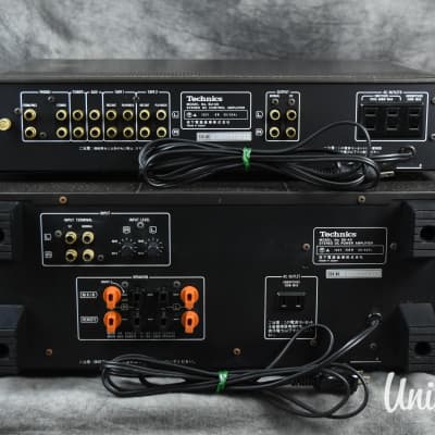 Technics SE-A5 Power Amp & SU-A6 Control Amp in Excellent Condition image 17