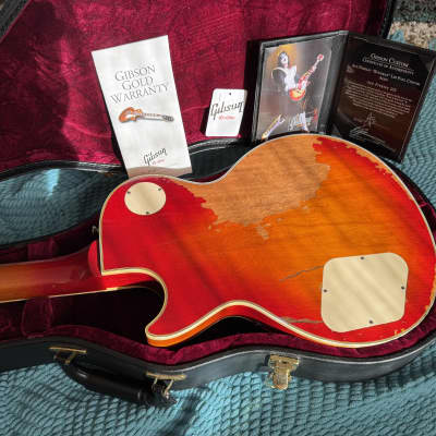 Gibson 2011 Ace Frehley Aged 1974 Budokan Les Paul Custom Shop Guitar image 6