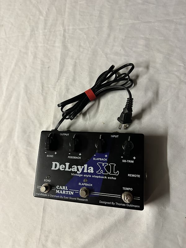 Carl Martin Delayla XL Vintage Style Slap Back Echo Pedal 2000