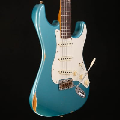Fender Custom Shop LTD 1959 Stratocaster Relic, Ocean Turquoise 7lbs 5.7oz image 11