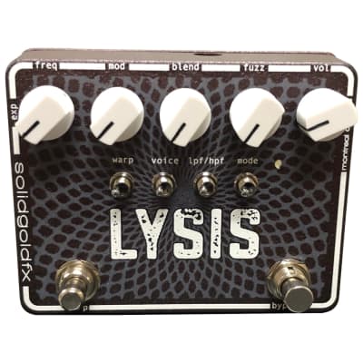 SolidGoldFX Lysis Octave-Down Fuzz Modulator | Reverb