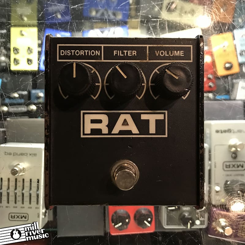 ProCo RAT 2 (Flat Box) Distortion/Fuzz/Overdrive 1988 - 2002 Used