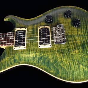 1994 Paul Reed Smith PRS CE-24 Flame Top CE24 Pre-Factory Emerald Green imagen 2