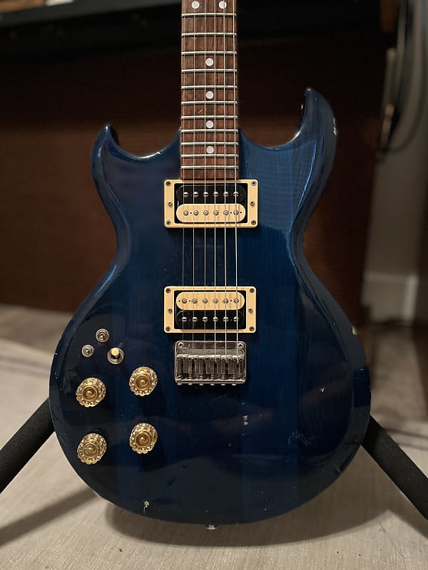 Japan Left Handed Aria Pro II Cardinal Series CS-350 1980's