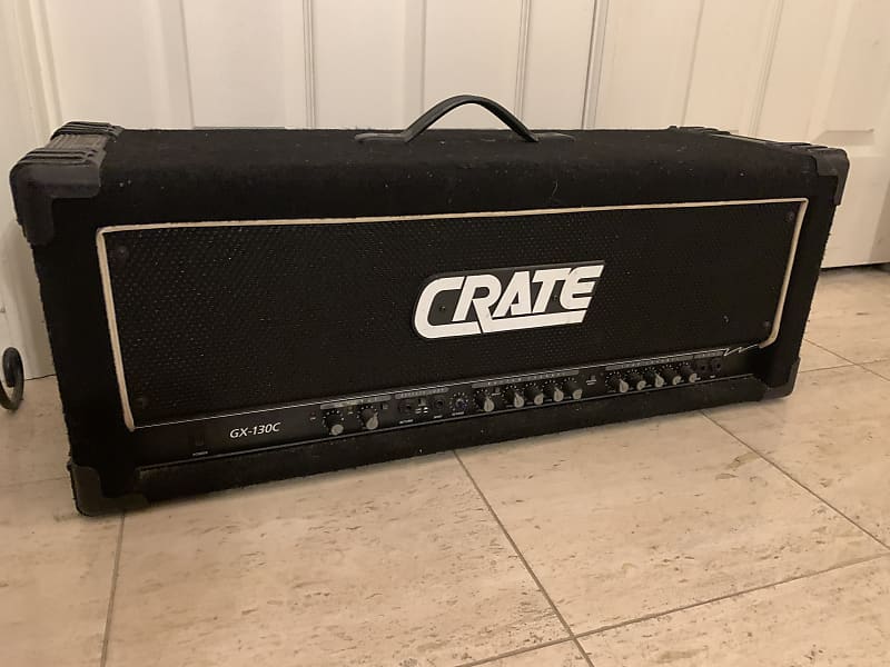 Crate gx-130c amp head 1990s made in the USA death metal / | Reverb