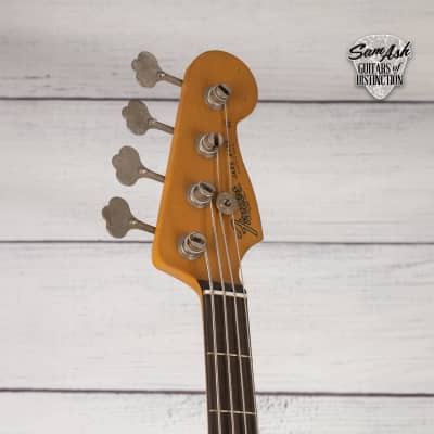 Fender Flea Signature Jazz Bass Road Worn Shell Pink image 5