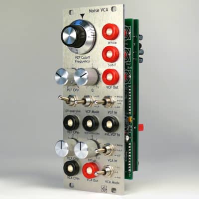 Noise VCA with state variable VCF - banana version Klassik image 3