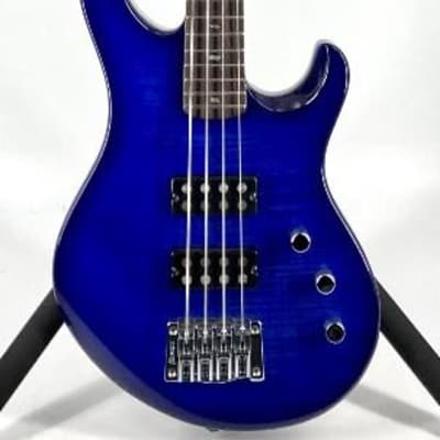 PRS SE Kingfisher 4 String Electric Bass Faded Blue Wrap Around Burst Ser#: E70218 image 5