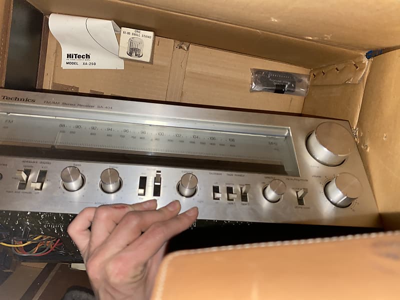 1980’s Technics AM/FM Stereo Receiver SA-404 image 1