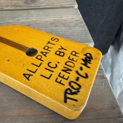 Real Life Relics Allparts “Licensed by Fender®” TRO-C-MOD Replacement Neck for Telecaster® Vintage Tint Nitro image 5