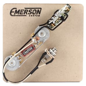 Emerson Custom 4-Way 250k Prewired Tele Wiring Harness