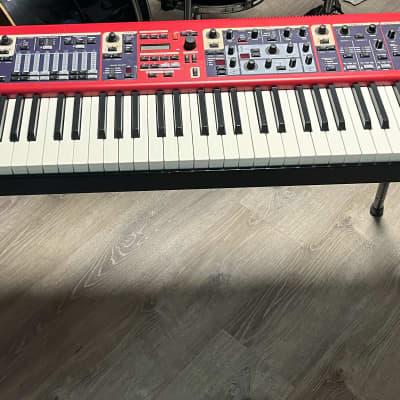 Nord Stage Revision B 76 Piano w/Support Legs and Hardshell Travel Case w/wheels