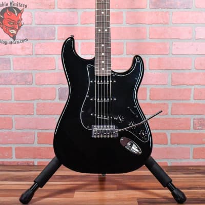 Fender/Squire American Special Partscaster Black 2012 Seymour Duncans w/TKl Hardshell case image 1