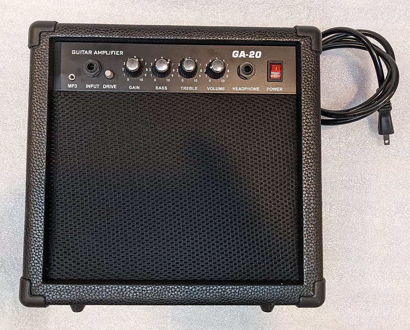 GA-20 Guitar / Bass Combo Amp | Built-In Overdrive | | Reverb