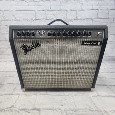 Fender Stage Lead II 2-12 1986 Black/Silver | Reverb