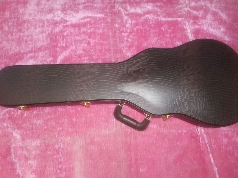 Canadian Made Les Paul Junior Single Cut Case NEW MINT Brown Reverb