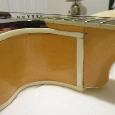 Vintage Harmony 472H65 1950/60s - Natural Electric Hollow Body Guitar Now w/Hardshell Case! image 5