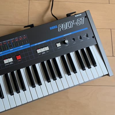 *Serviced KORG POLY-61 Programmable Polyphonic Synthesizer