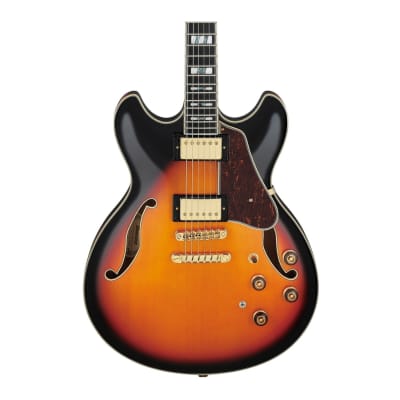 Ibanez AS113BS AS Series Artstar 6-String Hollow Body Electric Guitar (Brown Sunburst) image 3