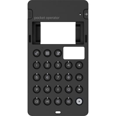 teenage engineering CA-X Silicone Pro Case for Pocket Operator PO-32 (Black) image 1