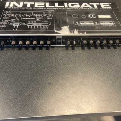 Behringer Intelligate XR2000 2-Channel Interactive Class-A Expander / Gate / Ducker 2000s - Black / Silver image 1