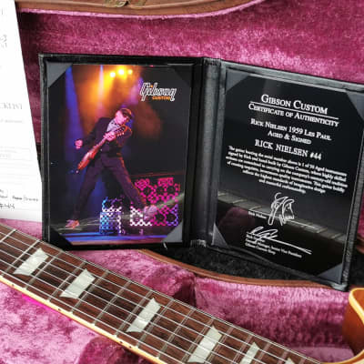 Gibson Custom Shop Rick Nielsen '59 Les Paul Standard (Signed, Aged) 2016 - Aged Nielsen Burst image 6