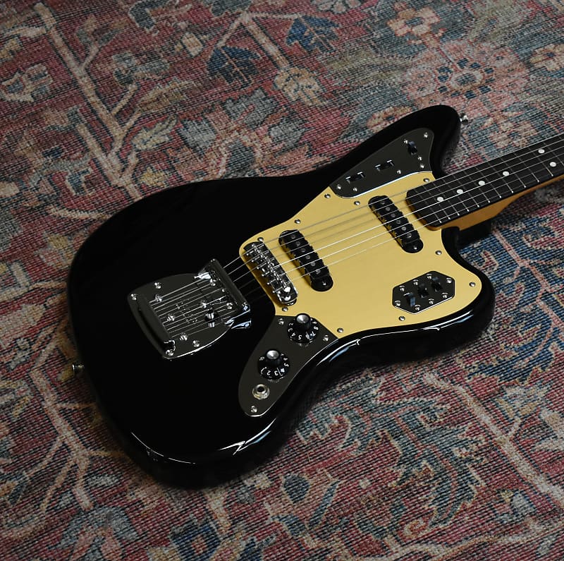 2024 Fender Japan Ishibashi FSR Traditional ‘60s Jaguar Black w/Anodised Pickguard, MIJ, Offset, Shop Order image 1