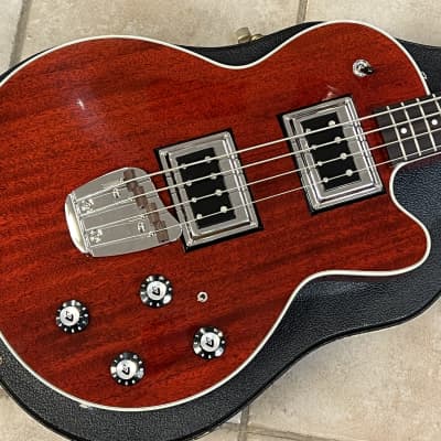 2013 Guild USA M-85 Bass Cherry Red 1 of 25 rare w case image 3