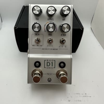 Spurr audio TT Delay Silver Back to the Future Delorean | Reverb Spurr audio TT Delay Silver Back to the Future Delorean | Reverb