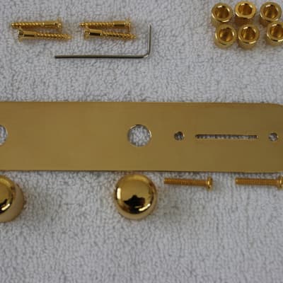 Fender/Gotoh Telecaster Gold Full Hardware Set w/ Tuners - GTC202 6-saddle Bridge Tele TB-0030-002 image 6