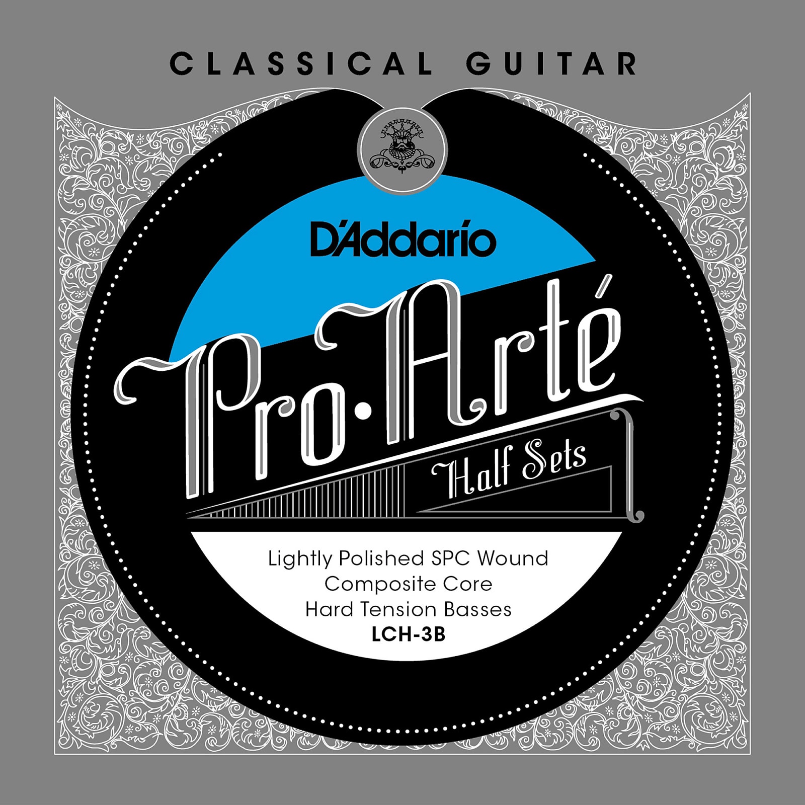 D Addario LCH 3B Pro Arte Lightly Polished Silver Plated Copper on