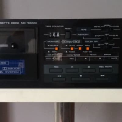 Nikko ND-1000C Rare 3 Head Cassette Deck Made in Japan | Reverb