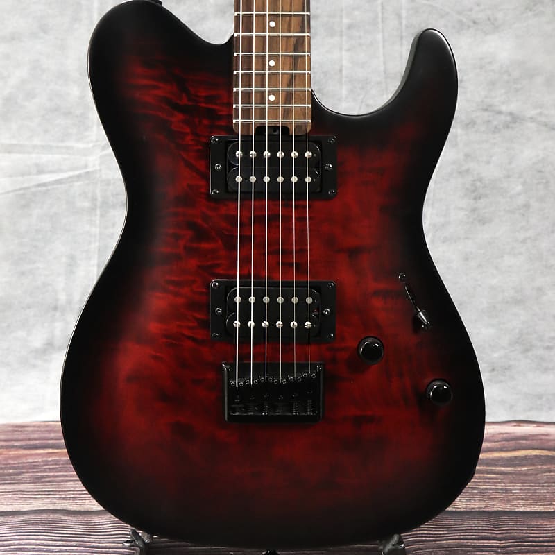 GrassRoots G-TB-55R See Thru Black Cherry Sunburst Satin 02/24