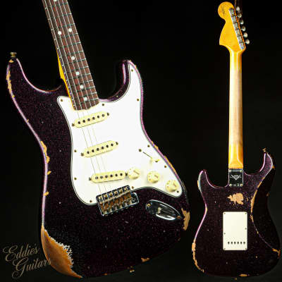 Fender Custom Shop 1967 Stratocaster Heavy Relic - Magenta Sparkle (Brand New) for sale