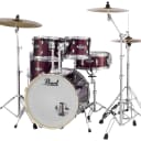 Pearl Export 5pc Drum Set 830-Series Hardware and Cymbals BURGUNDY EXX725SZ/C760