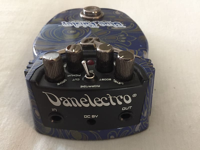 Danelectro Blue Paisley Pure Drive in Blue Paisley | Reverb