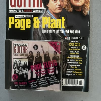 Total Guitar Magazine Jimmy Page Plant Pink Floyd Hendrix