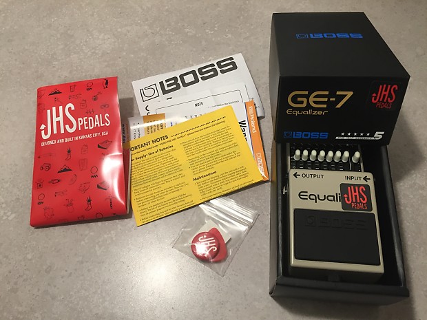 Boss GE-7 Graphic EQ Equalizer with JHS Magnum Mod