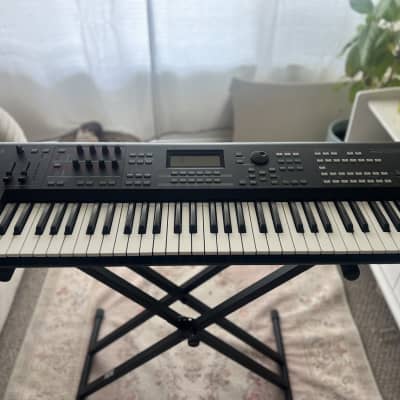 Yamaha MOXF 6 Production Synthesizer 2000s - Gray