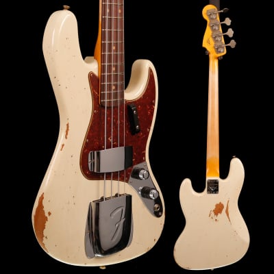 Fender 60 Jazz Bass Relic 2016 Aged Purple Sparkle Matching Peg 