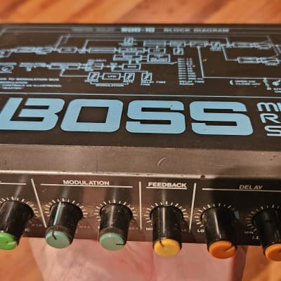 BOSS デジタルディレイ RDD-10 日本製 ハーフラック動作確認済み Boss RDD-10 Micro Rack Series Digital Delay | Reverb
