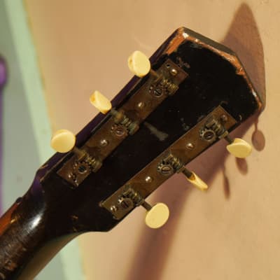 1935 Cromwell (Gibson-made) G-4 Archtop Guitar (VIDEO! Fresh Reset, Ready to Go) image 11
