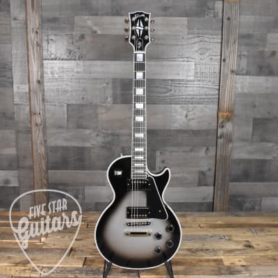 Gibson Custom Shop Les Paul Custom - Silver Burst image 2
