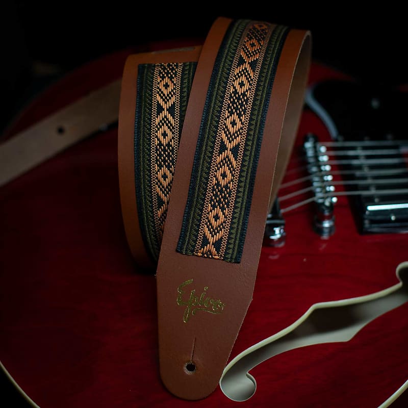 Epivo “Tundra“ Leather Guitar Strap 130 170 CM Reverb