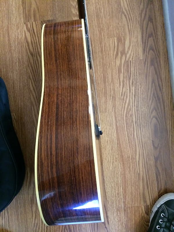 1973 Yamaki Deluxe Folk 118 Dreadnought Acoustic Guitar