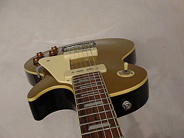 1998 Epiphone Les Paul 59' Gold Top electric Guitar Metallic