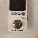 TC Electronic PolyTune  Mini Tuning Pedal 2010s White