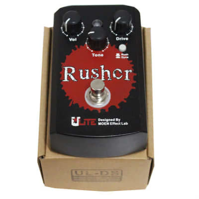 MOEN UL-RS RUSHER Distortion Guitar Effect Pedal True Bypass Superb Quality Ships Free image 2